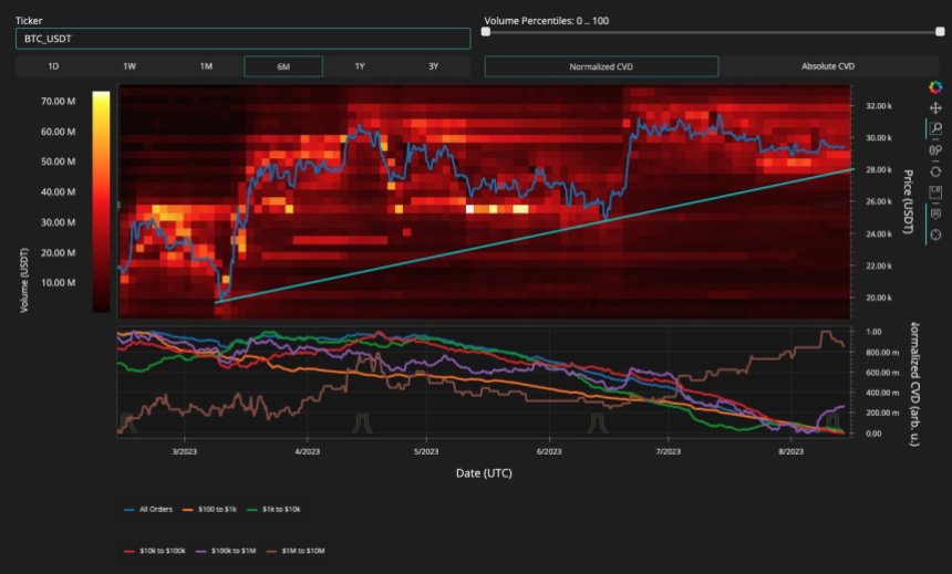 Bitcoin Price Supported By Thin $40 Million Bid Pool, But For How Long?