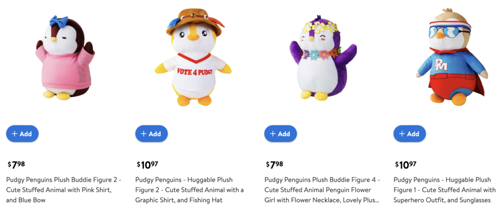Pudgy Penguins NFTs Go Retail with Walmart