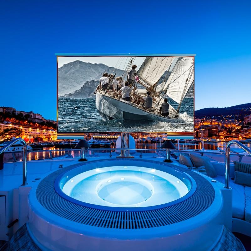 Evervue Unveils Cosmos Marine TV: Luxury and Durability for Yachts and Marine Environments