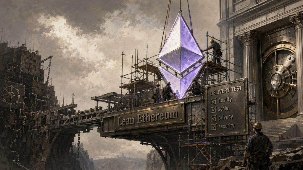Vitalik’s new Lean Ethereum plan puts ETH’s Wall Street pitch on a 4 year clock
