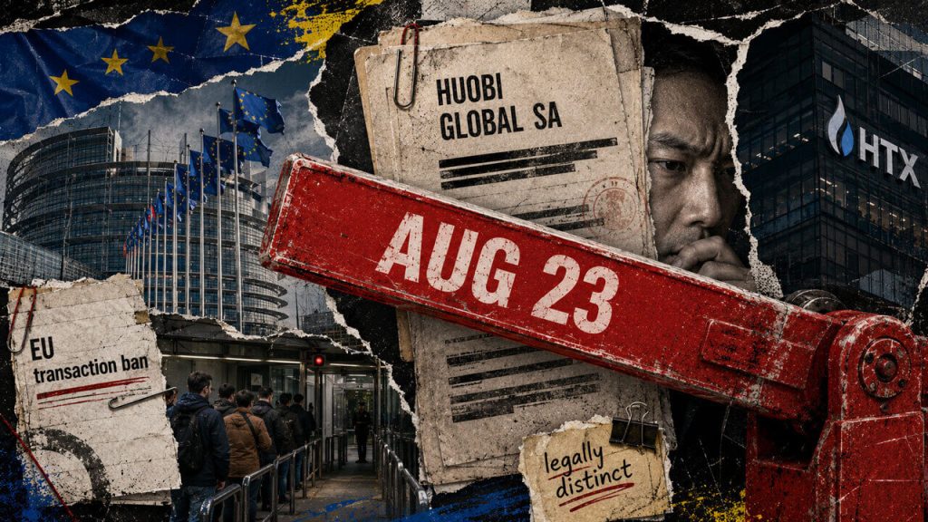 HTX EU Transaction Ban Takes Effect Aug. 23
