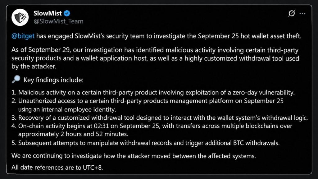 Bitget Hackers Were Inside the Exchange for 25 Days Before $388M Heist Bitget Hackers Were Inside the Exchange for 25 Days Before $388M Heist